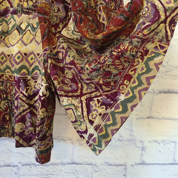 Vintage Miz California Women's Printed Shorts NWT Made in USA Large Mod Relate - Picture 5 of 9